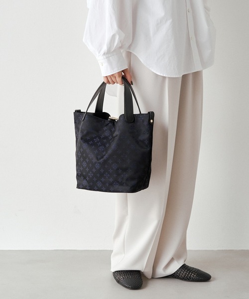 russet（ラシット） トートバッグ ナイロンジャガード2WAYミニトート