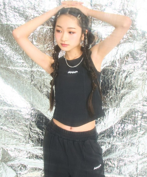 ANAP GiRL（アナップガール） セットアップ ユーズド 加工 コルセット