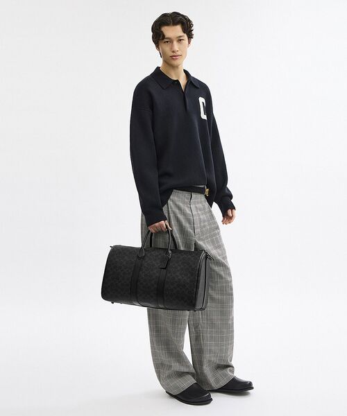 COACH（コーチ） ボストンバッグ コンパス バッグ 45・シグネチャー