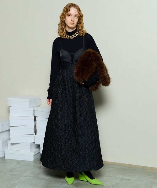 MAISON SPECIAL（メゾンスペシャル） ワンピース 2way Jacquard Dress