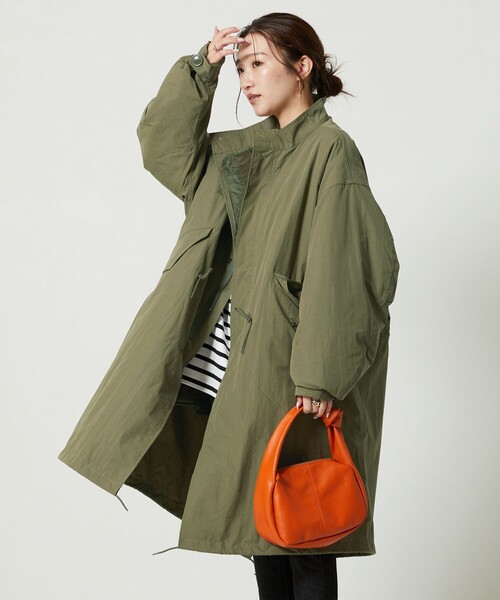 FREAK'S STORE（フリークスストア） モッズコート フリ- オリーブ