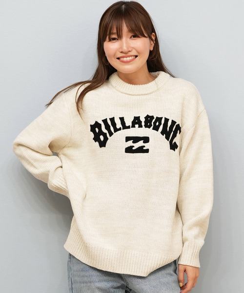 BILLABONG（ビラボン） ニット セーター ARCH LOGO JQ CREW SWEATER