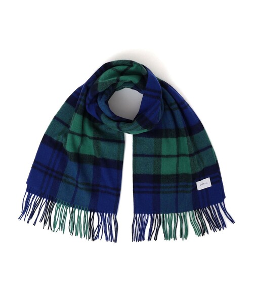 SHIPS any ストール マフラー any: ウール チェック レディース