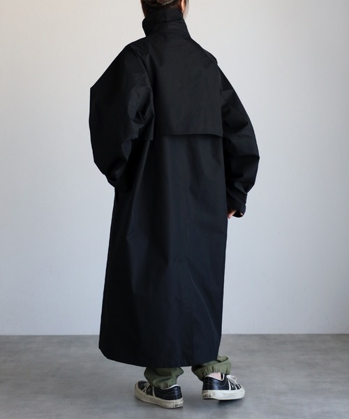CREARE -LINO- ステンカラーコート コート 「2WAY」 オーバーサイズ
