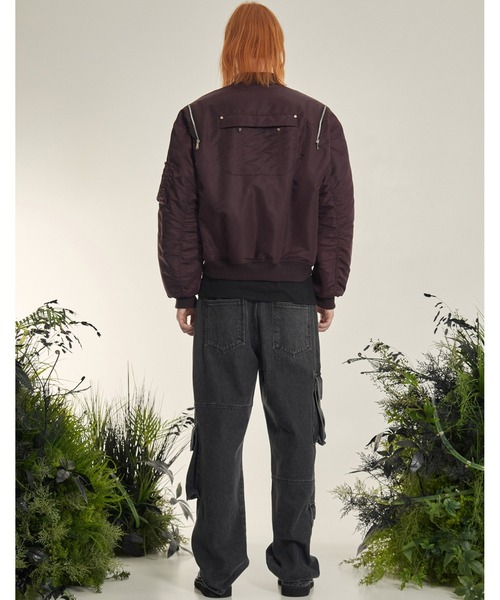 OY（オーワイ） ma1 ma-1 「OY/オーワイ」BACK POCKET DOUBLE ZIP