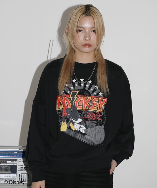 Disney（ディズニー） トレーナー スウェット ミッキー/ 別注