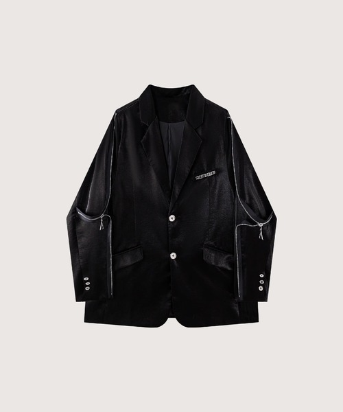 LA POMME petit（ラポミ・プチ） ジャケット テーラードジャケット Zip