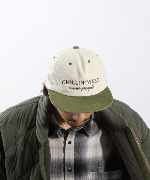 BAYFLOW（ベイフロー） キャップ 帽子 バイカラーフラットロゴCAP