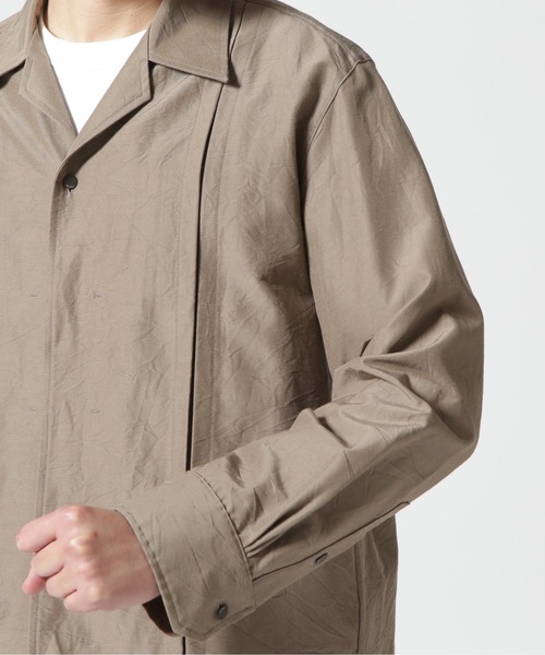 GARDEN TOKYO シャツ IRENISA/イレニサ/OPEN COLLAR CUTTING SHIRT