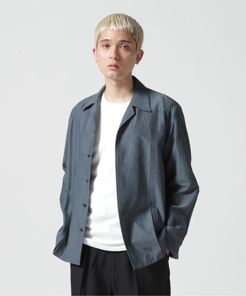 GARDEN TOKYO シャツ IRENISA/イレニサ/OPEN COLLAR CUTTING SHIRT