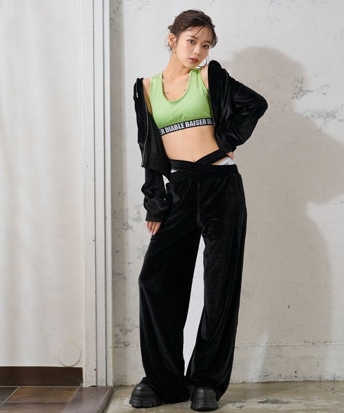 Diable baiser（ディアブルベーゼ） パンツ ウエストクロス