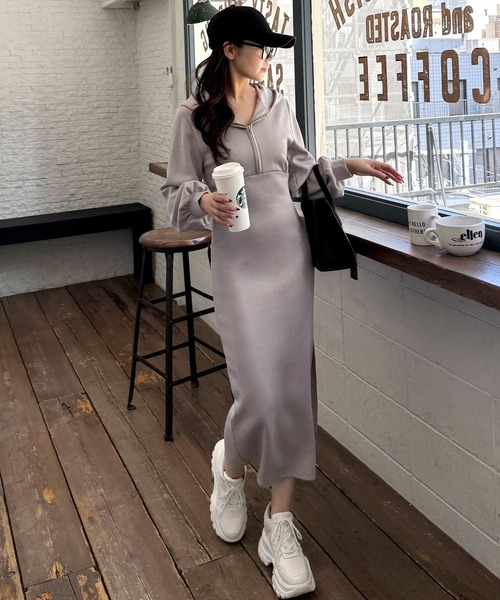 ROYAL PARTY（ロイヤルパーティー） ワンピース 「ZOZO限定」ZIPフード