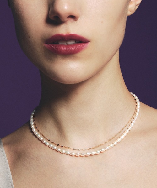 les bonbon（ルボンボン） チョーカー 「les bon bon」mellow pearl