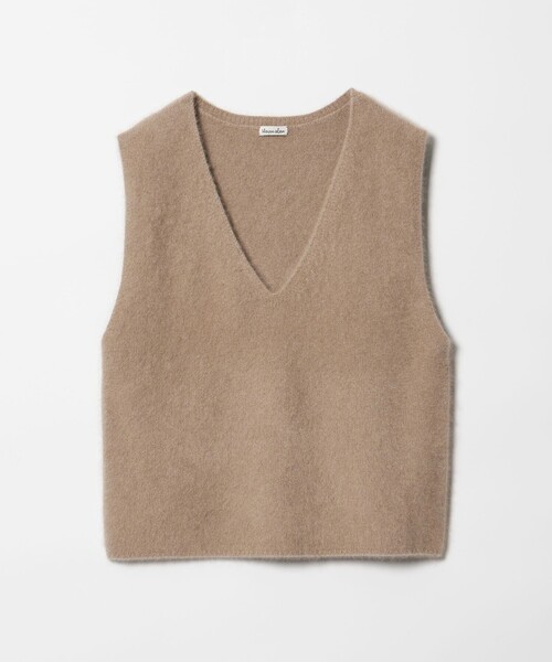 Steven Alan＞ダブルクロス ベスト ベージュ