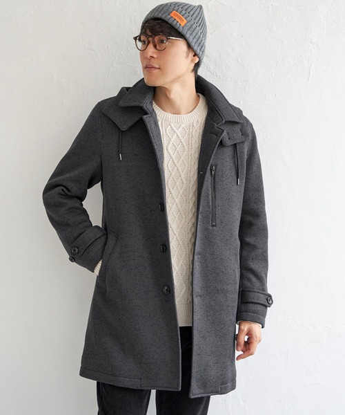 IKKA LOUNGE ステンカラーコート コート 「雑誌MonoMax12月号掲載