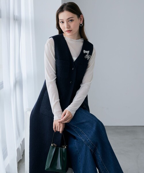 ANAYI（アナイ） ワンピース 「セットアップ対応商品」インター