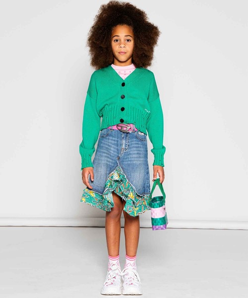 MARNI（マルニ） カーディガン Kids ＆ Junior ワンポイントブランド