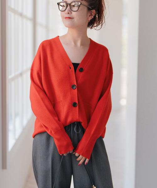 Spick＆Span（スピック アンド スパン） カーディガン 「追加」ダブル