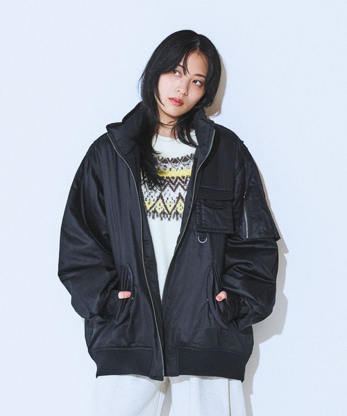 JEANASIS（ジーナシス） ブルゾン アウター 「細部にまでこだわった