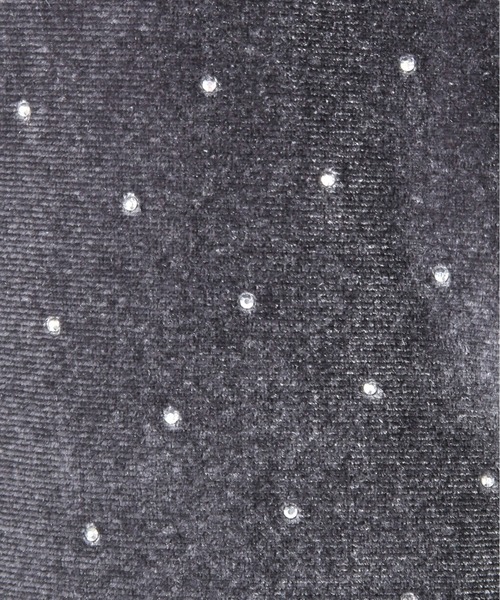 Olu.（オルドット） ブルゾン アウター ラインストーンボアブルゾン