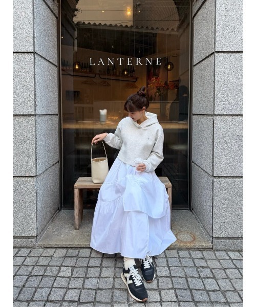 Her lip to ワンピース Trois Logo Docking Dress : ZOZOTOWN Yahoo!店