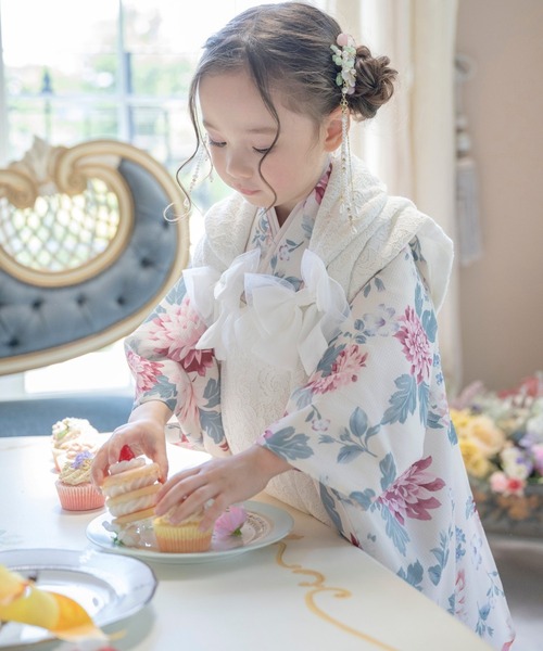 Catherine Cottage（キャサリンコテージ） 着物 七五三3点セット 被布