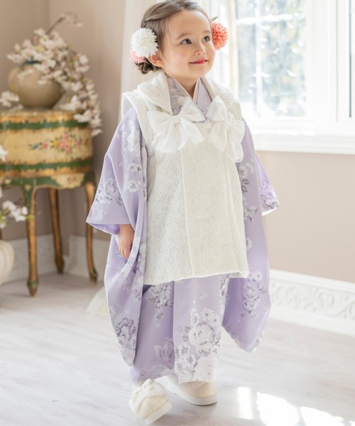 Catherine Cottage（キャサリンコテージ） 着物 七五三3点セット 被布