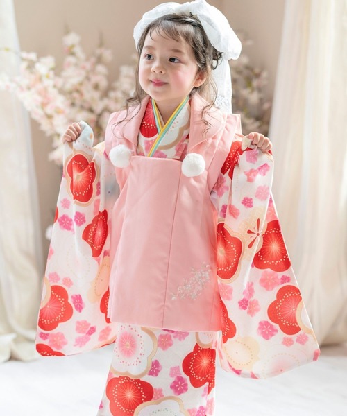 Catherine Cottage（キャサリンコテージ） 着物 七五三3点セット 被布