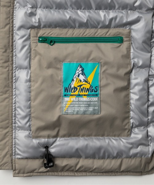 WILD THINGS（ワイルドシングス） ダウンベスト ベスト マカルベスト