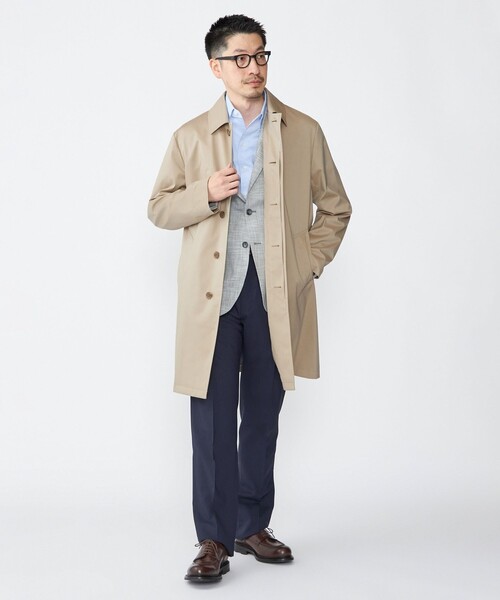 SHIPS（シップス） ステンカラーコート コート SHIPS: コットン コート