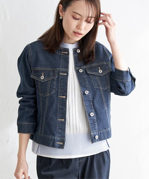 ikka（イッカ） デニムジャケット gジャン 「雑誌InRed4月号掲載