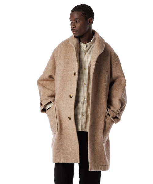 Sandinista（サンディニスタ） コート ジャケット Shaggy Wool Shawl