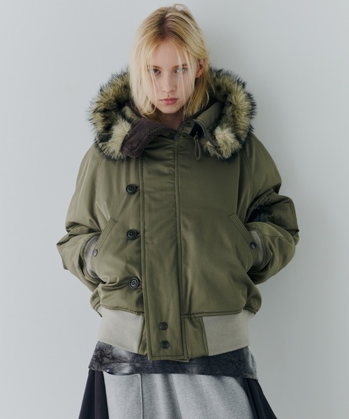 AIVER（アイバー） ミリタリージャケット モッズコート AIVER N-2B