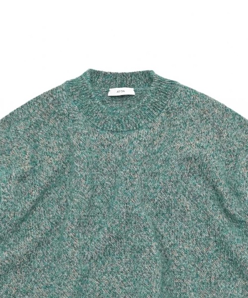 ATON（エイトン） セーター ニット WOOL ALPACA MOHAIR CREWNECK