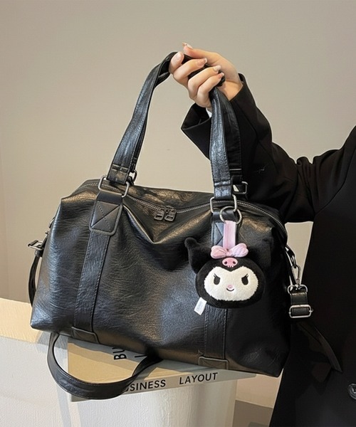 lilful ボストンバッグ 「A4サイズ対応！」大容量マルチWAYボストン