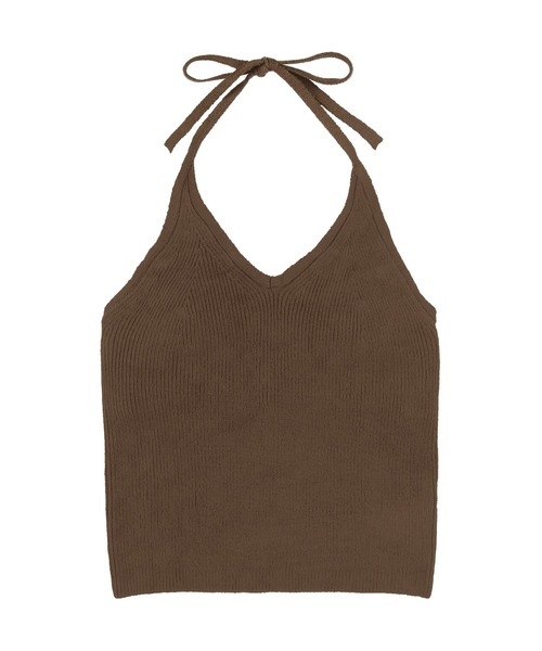ALEXIA STAM（アリシアスタン） キャミソール Halter Neck Knit Top