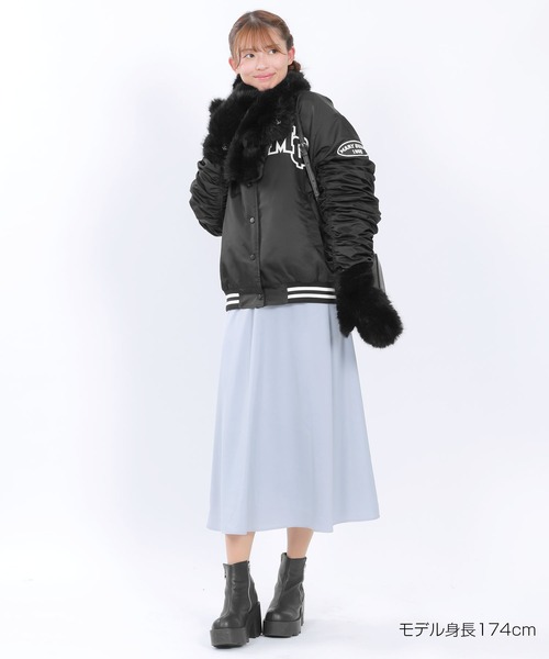 MARY QUANT（マリークヮント） スタジャン マリークワント ナイロン