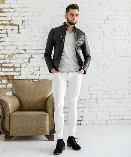 BUFFALO BOBS（バッファローボブズ） 革ジャン ライダース NORTH BEACH