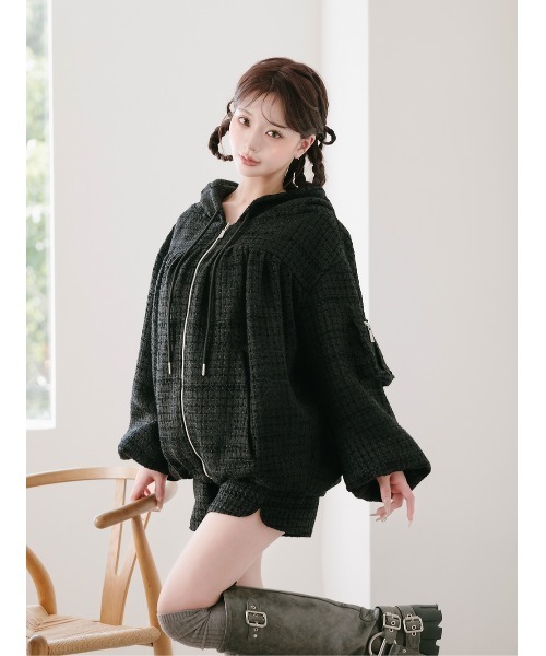 Darich（ダーリッチ） セットアップ ツイードカーゴセットアップ