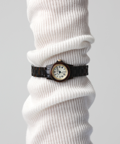 HIROB（ヒロブ） 腕時計 Sur mesure Mini Aneth / Brown レディース