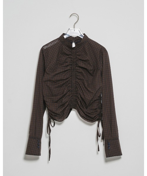 TODAYFUL ブラウス シャツ Checkgather Compact Blouse レディース