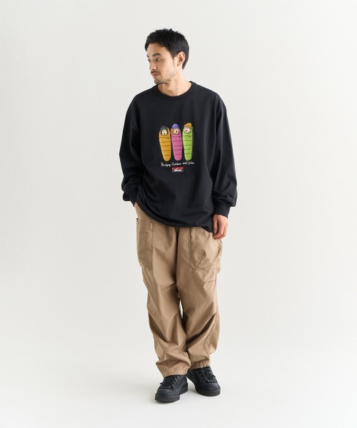 NANGA（ナンガ） パンツ BACK SATIN EASY CARGO PT/バックサテン