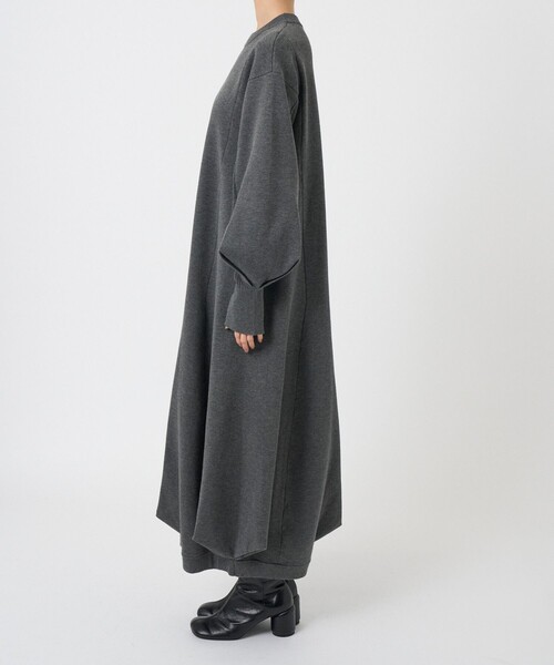 UN3D.（アンスリード） ワンピース 「UN3D./アンスリード」W TUCK KNIT