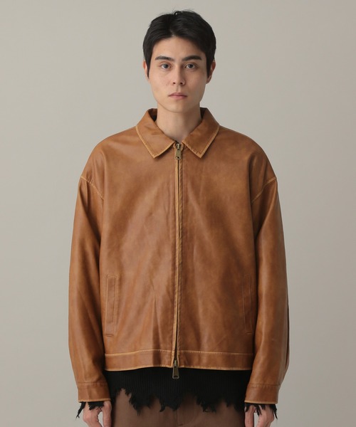 V2 ブルゾン アウター V2／Vintage レザージャケット メンズ