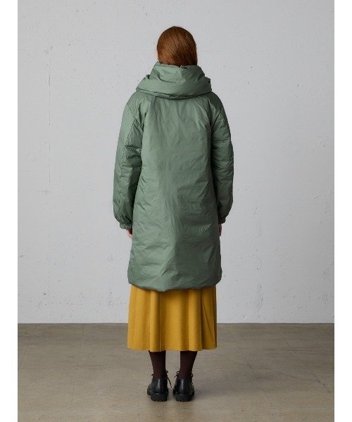 MidiUmi（ミディウミ） コート アウター フード付きミドルダウン