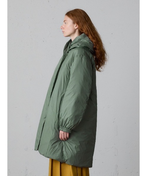 MidiUmi（ミディウミ） コート アウター フード付きミドルダウン