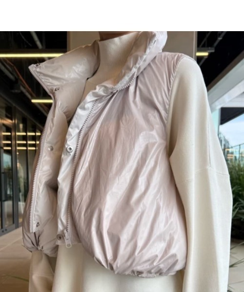 LE PHIL（ル フィル） ダウンベスト ベスト リバーシブルボリューム