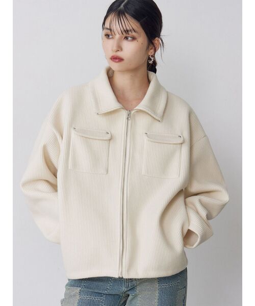 MURUA（ムルーア） ブルゾン アウター 「セットアップ対応」スタンド