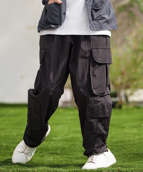 CAMBIO（カンビオ） カーゴパンツ mp12372- ナイロンワッシャーカーゴ
