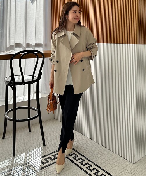 UNFILO（アンフィーロ） トレンチコート コート ショート トレンチ